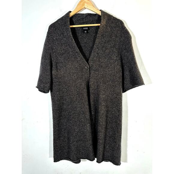 Eileen Fisher Sweaters - Eileen Fisher Merino Wool Marled Knit Cardigan - Large